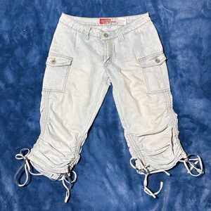 Y2K Capri Cargo Pants